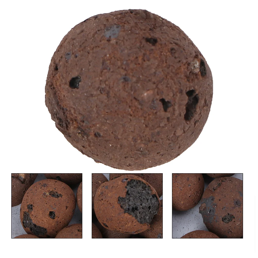 

1 Bag Of Breathable Clay Pebbles Natural Succulent Rocks For Indoor Plants Decorative Stones Drainage Layer Cactus Soil