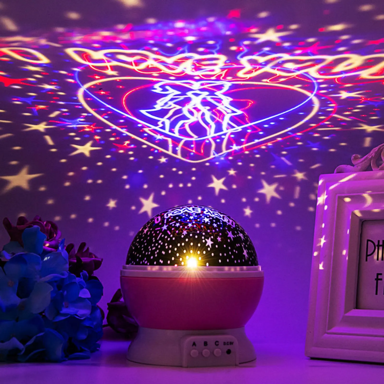 Galaxy Projection Device Celestial Nightscape Effect Night Light Colorful Projection Gift Suggestion for Girls, Children - view 5