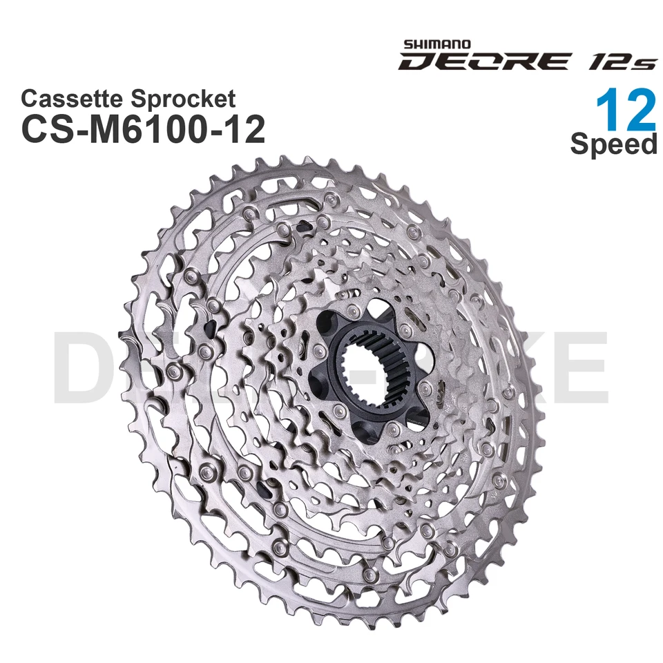 SHIMANO DEORE M6100 12v Cassette Sprocket CS-M6100-12 12-Speed