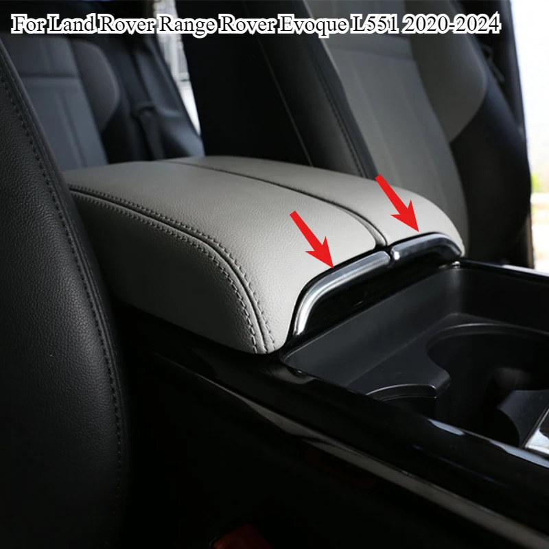 

Car Accessories For Land Rover Range Rover Evoque L551 2019-2024 ABS Carbon Fiber Car Armrest Box Switch Strip Trim Interior