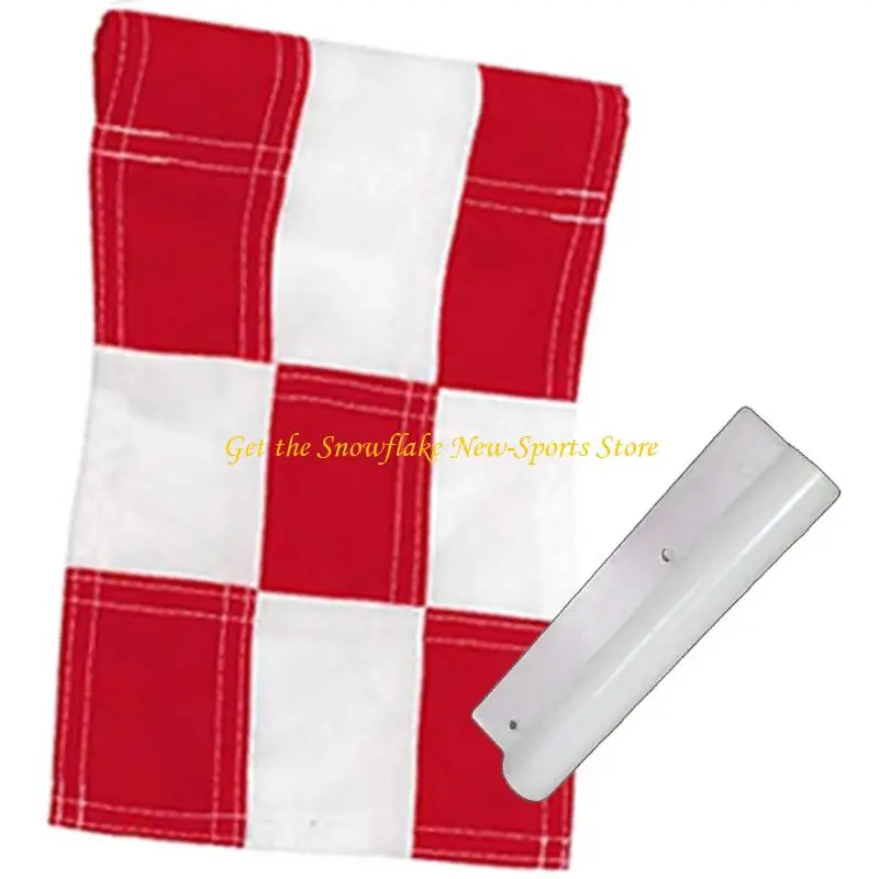 E56D المتانة الجولف المقاومة للدمع العلم الأخضر سهلة الإعدادات التدريبات عالية الوضوح مساعدة لظروف مختلفة #4