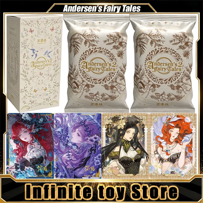 wanmanshe-andersen’s-fairy-tales-card-vol2-set-di-carte-da-collezione-anime-originali-mystery-box-gioco-giocattoli-regali-di-compleanno-per-uomo-donna