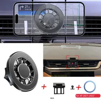 1 Set Magnetic Mount For Jaguar XF 2021-2022 Car Phone Holder 360° Rotatable Adjustable Bracket With a Base Accessories