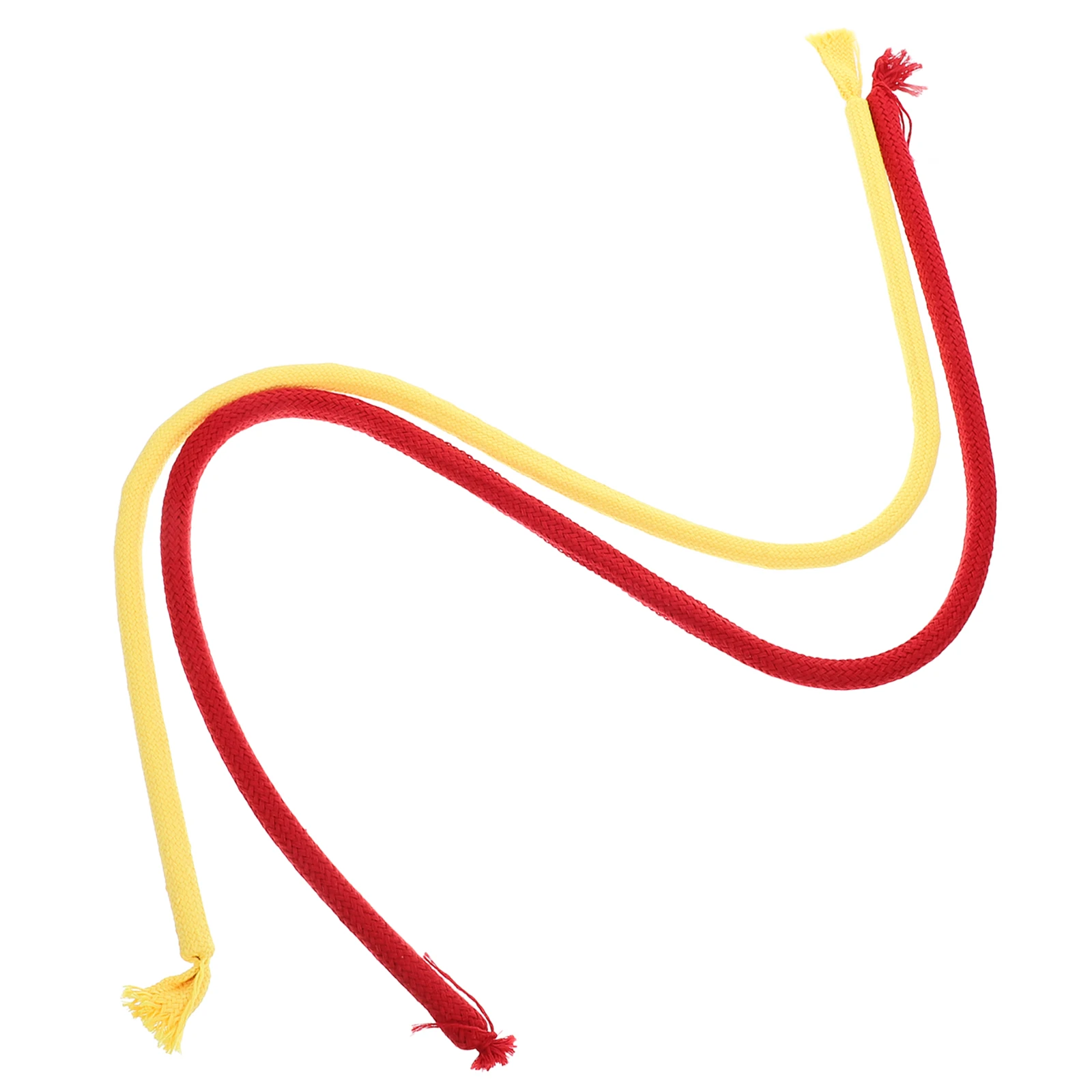 

2Pcs Flexible Stiff Rope Trick Props Lightweight Cloth Material Easy Stage Performance Supplies