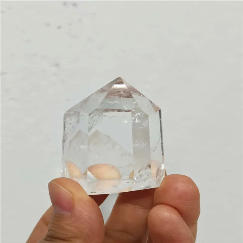 3-4cm Natural White Crystal wand Accompaniment for Home Decor And Lighting