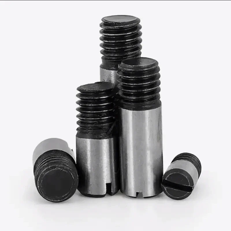 1/10 قطعة M4 M5 M6 M8 M10-M20 GB878 45 الصلب خارج الموضوع الصلبة وتد دبوس مشقوق رئيس تحديد المواقع لفة رمح