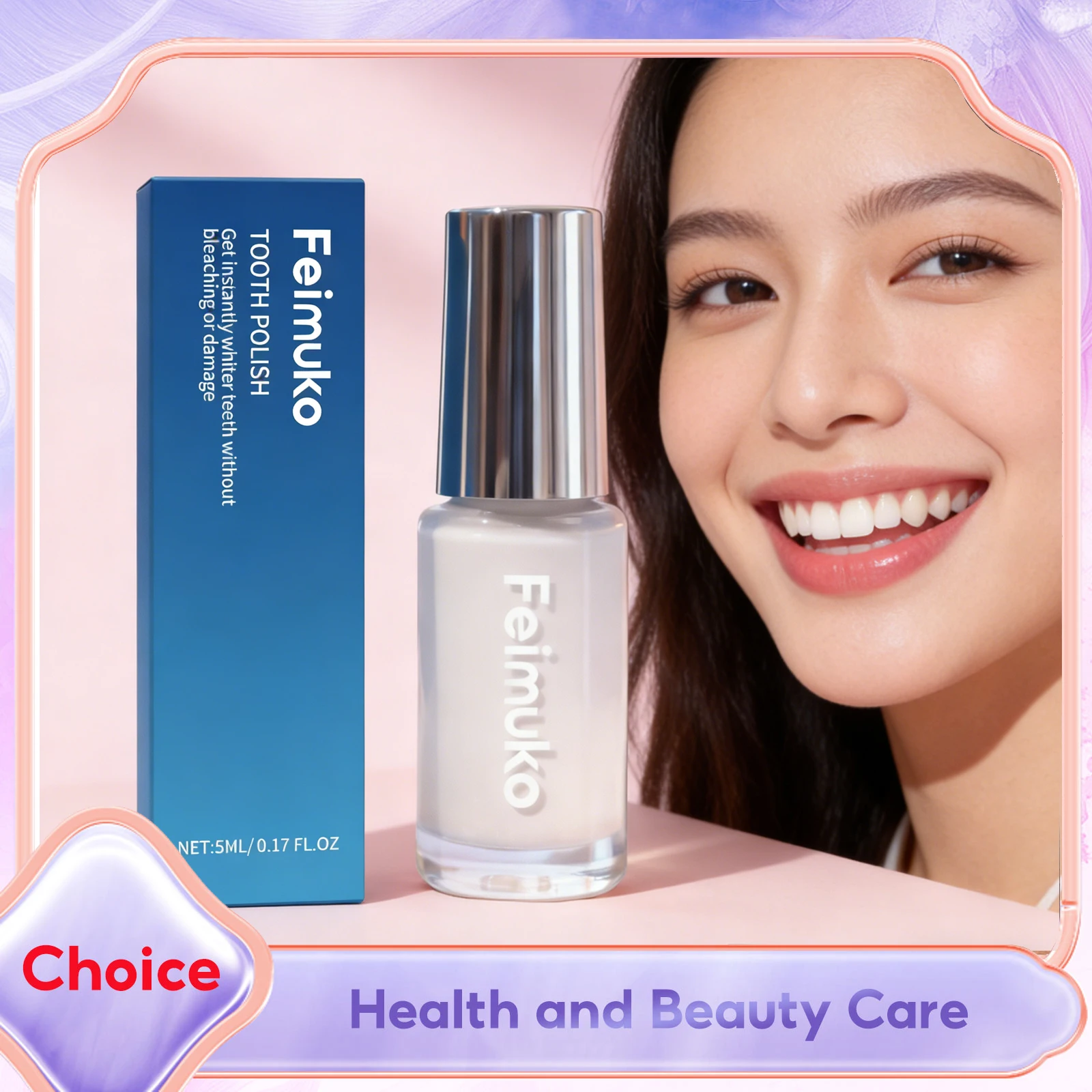Hydroxyapatite Teeth Care Paint Long-Lasting Whitening Tooth Instant Smile Remove Stains Natural Rosin Mild Whiten Polish Paints