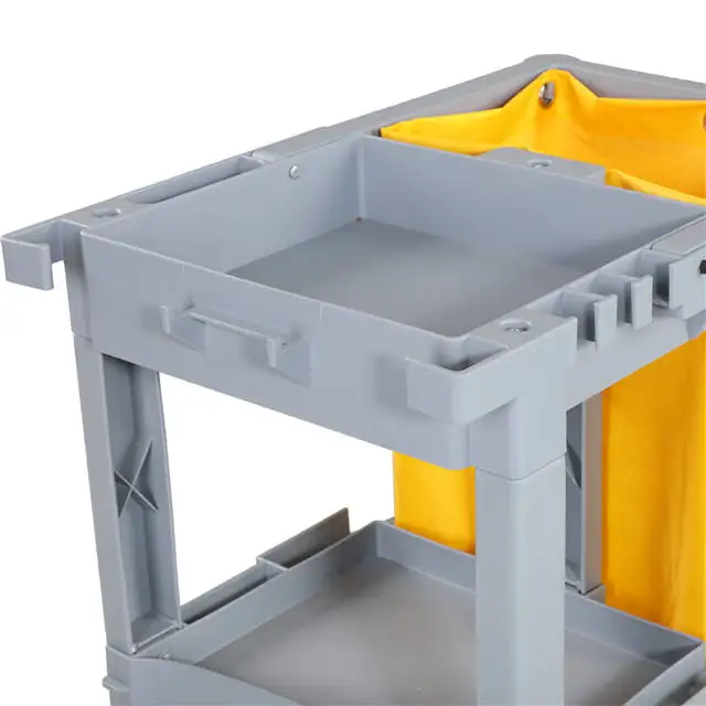 2025 Carrello commerciale per ospedale e pulizia delle pulizie Carrello per servizio cucina dell'hotel Strumenti per la pulizia