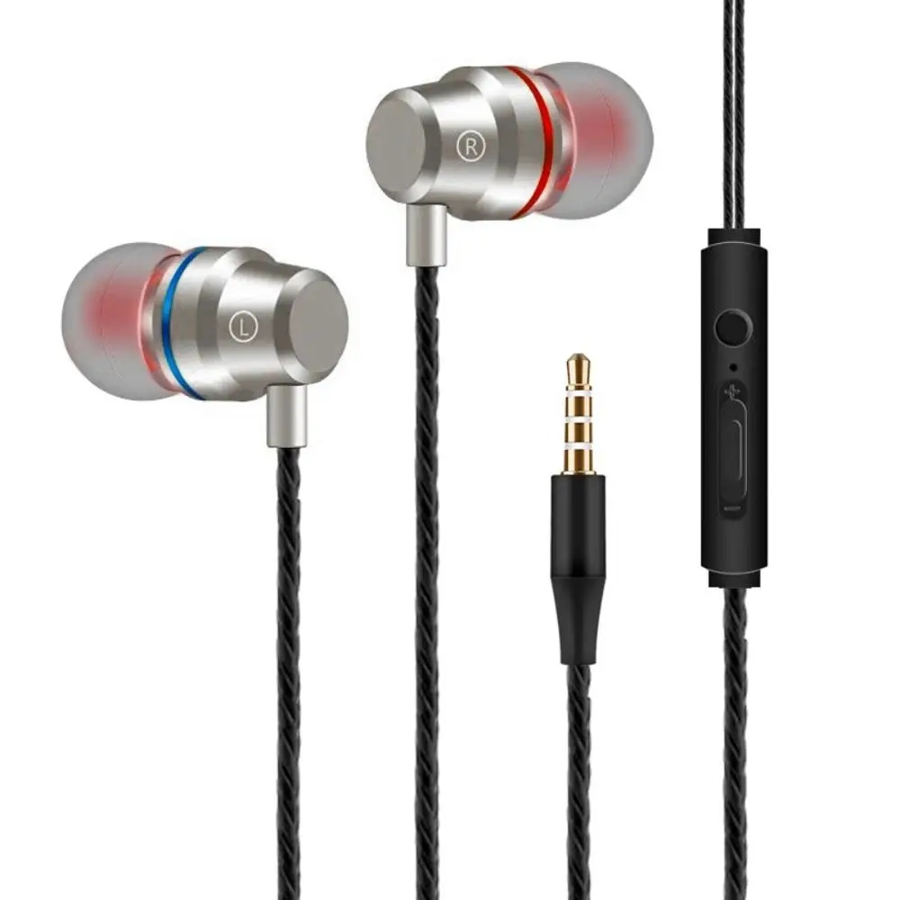 

Portable 3.5mm In-ear Headphones Stereo High Definition Earphone Deep Bass in Ear Wired Headset