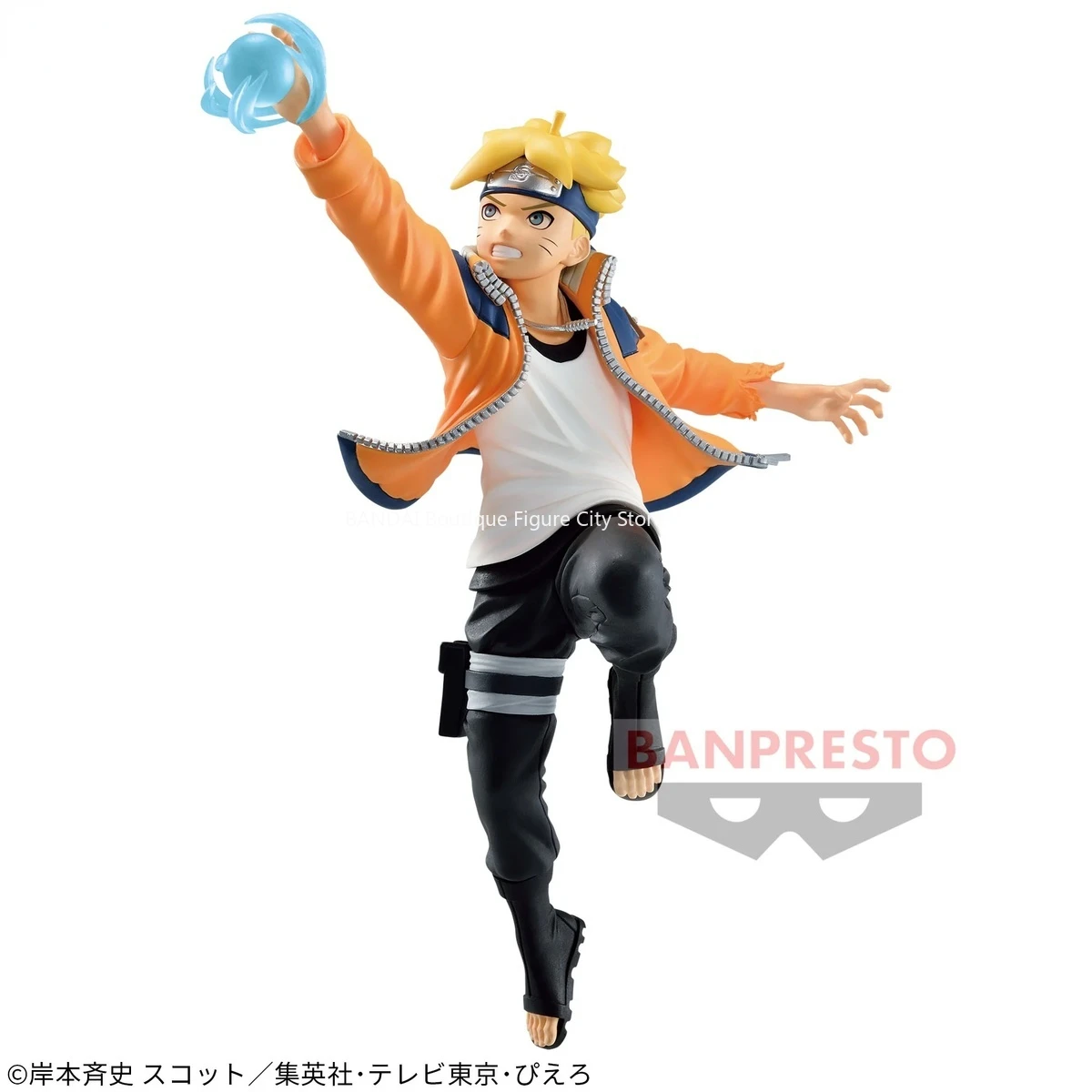 In Stock BANDAI NARUTO BANPRESTO VIBRATION STARS Uzumaki Boruto II Action Anime Model Toy Figure Gift Collect