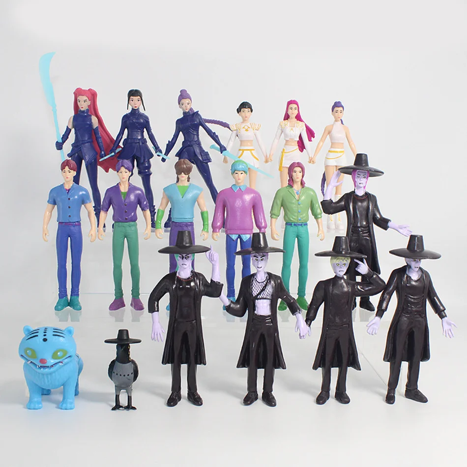 أنيمي Kpop الشيطان هنتر صندوق أعمى تفكيك متعة حقيبة أعمى تمثال صغير الطرفية نموذج سطح المكتب صندوق أعمى هدية تزيين #5