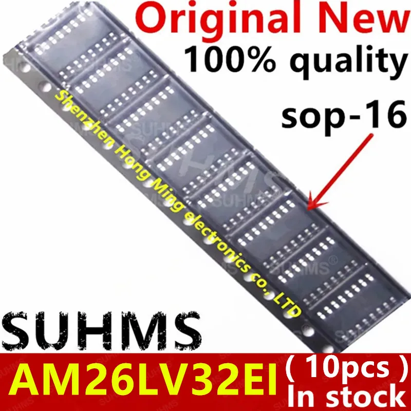 (10piece) 100% New AM26LV32EIDR AM26LV32EI AM26LV32E sop-16