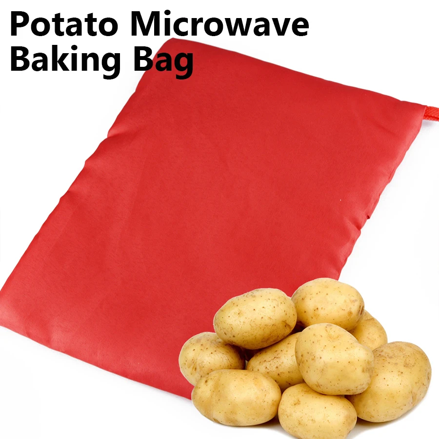 

Microwave Potato Cooking Bag, Washable Cooker Bag, Baked Potato Corn Quick Fast
