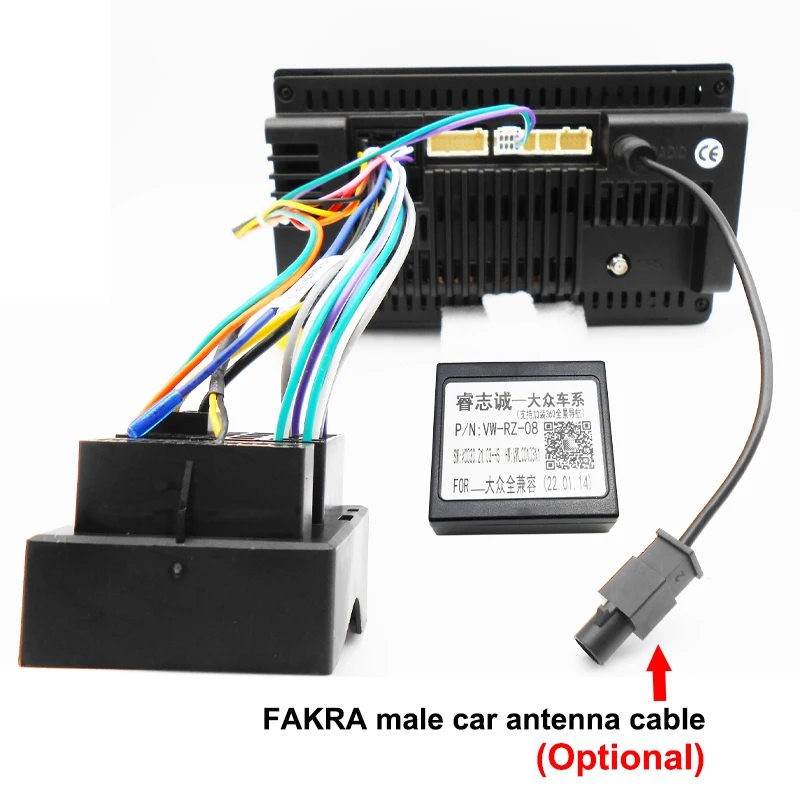 Volkswagen Wiring Harness Adapter CAN Bus Box 16 Pin Plug