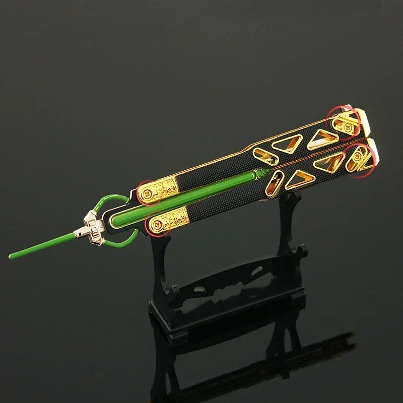 Apex Legends Heirloom Octane Heirloom Butterfly Knife Game Keychain Weapon Katana Sword Samurai Toy Weapons New Year Gifts Kids