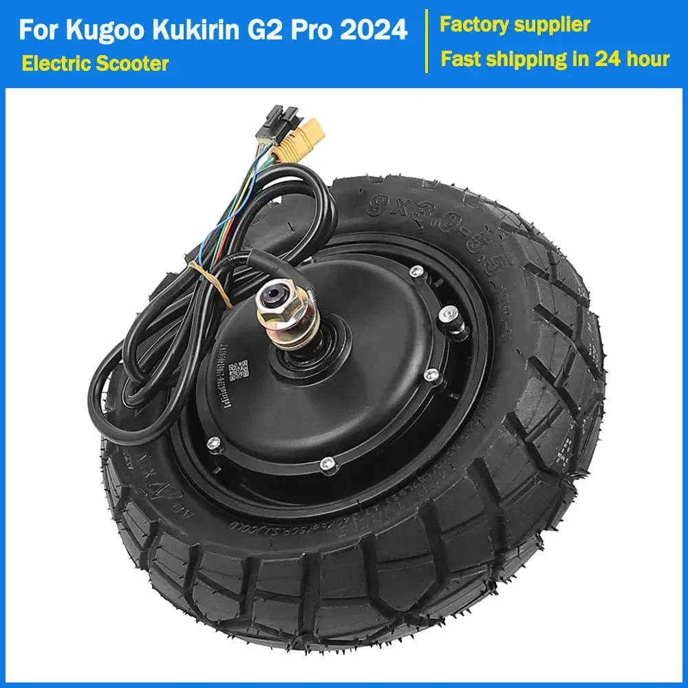 48V 600W Radnabenmotor für Kugoo Kirin Kukirin G2 Pro 2024Version Elektroroller-Heckmotor mit Aoxin 9x3,0-5,5 Vakuumreifen
