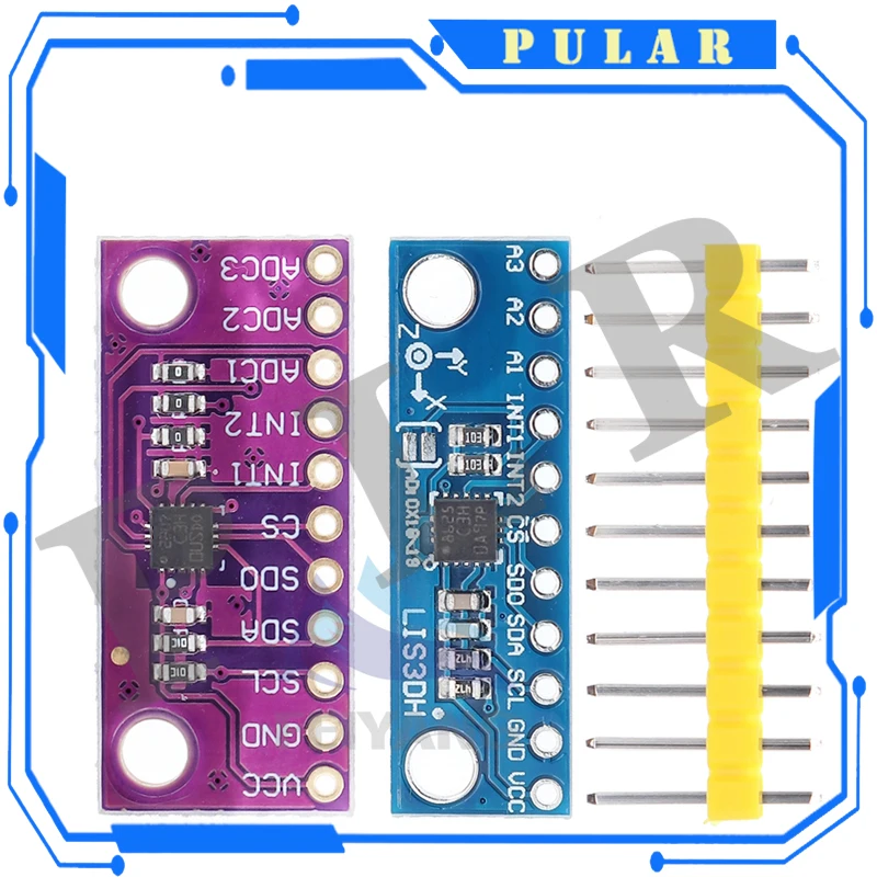 LIS3DSH LIS3DH high-resolution three-axis accelerometer triaxial accelerometer module for Arduino