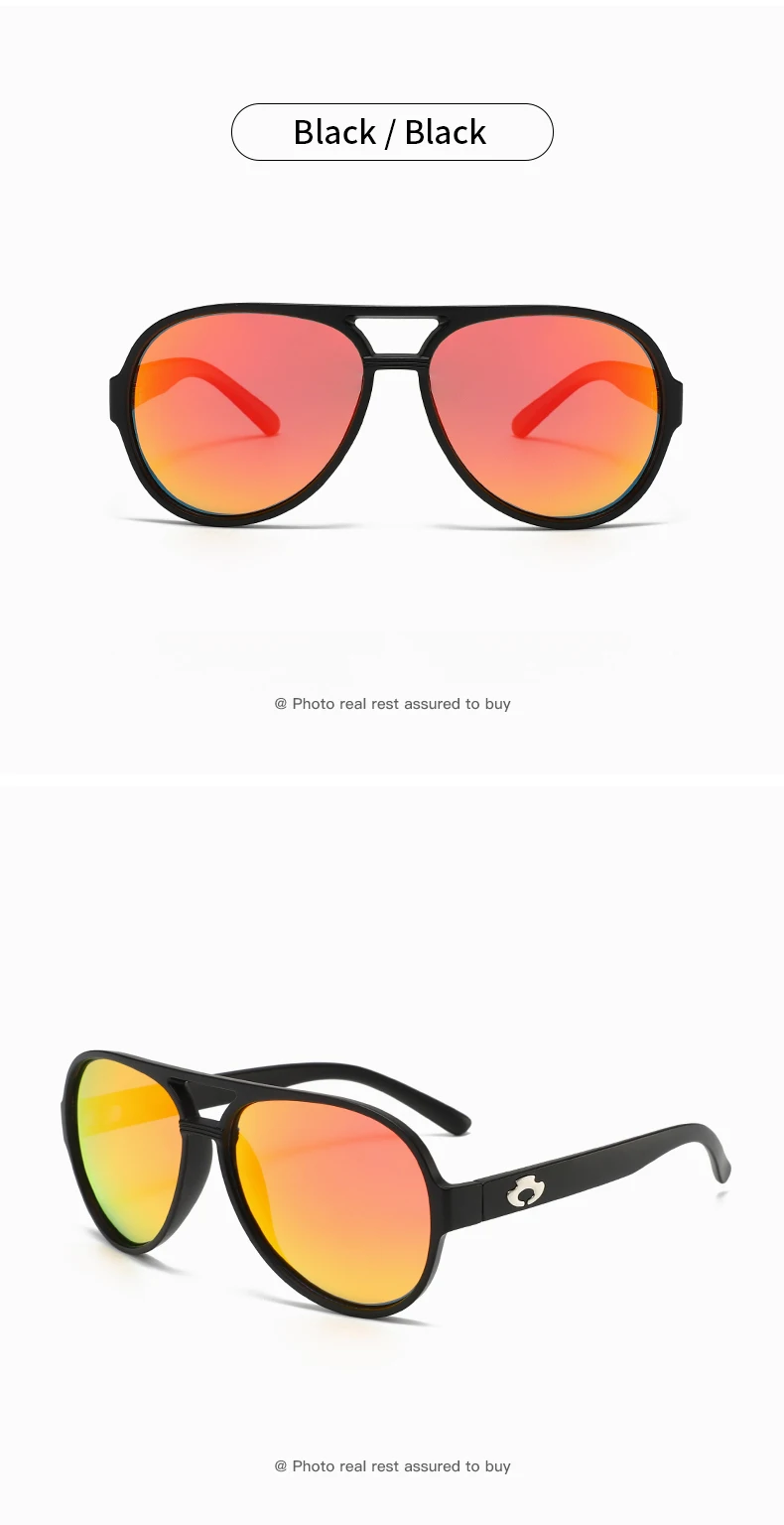 Blue Otter Pilot Klassische Polarisierte Sonnenbrille für Männer und Frauen, Sommer-Fahr-, Angel- und Fahrradbrille, Antireflexions-UV400-Brille – Detail 14