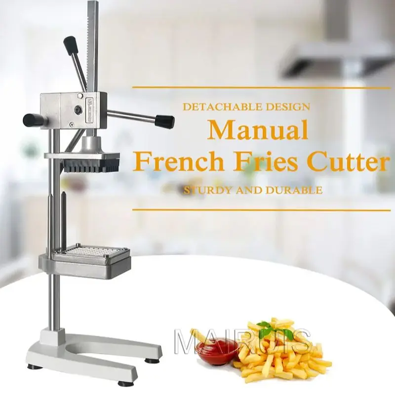 Manual Potato Slicer Potato Chips Maker Potato Cutting Machine Stainless Steel Vegetable Cutter