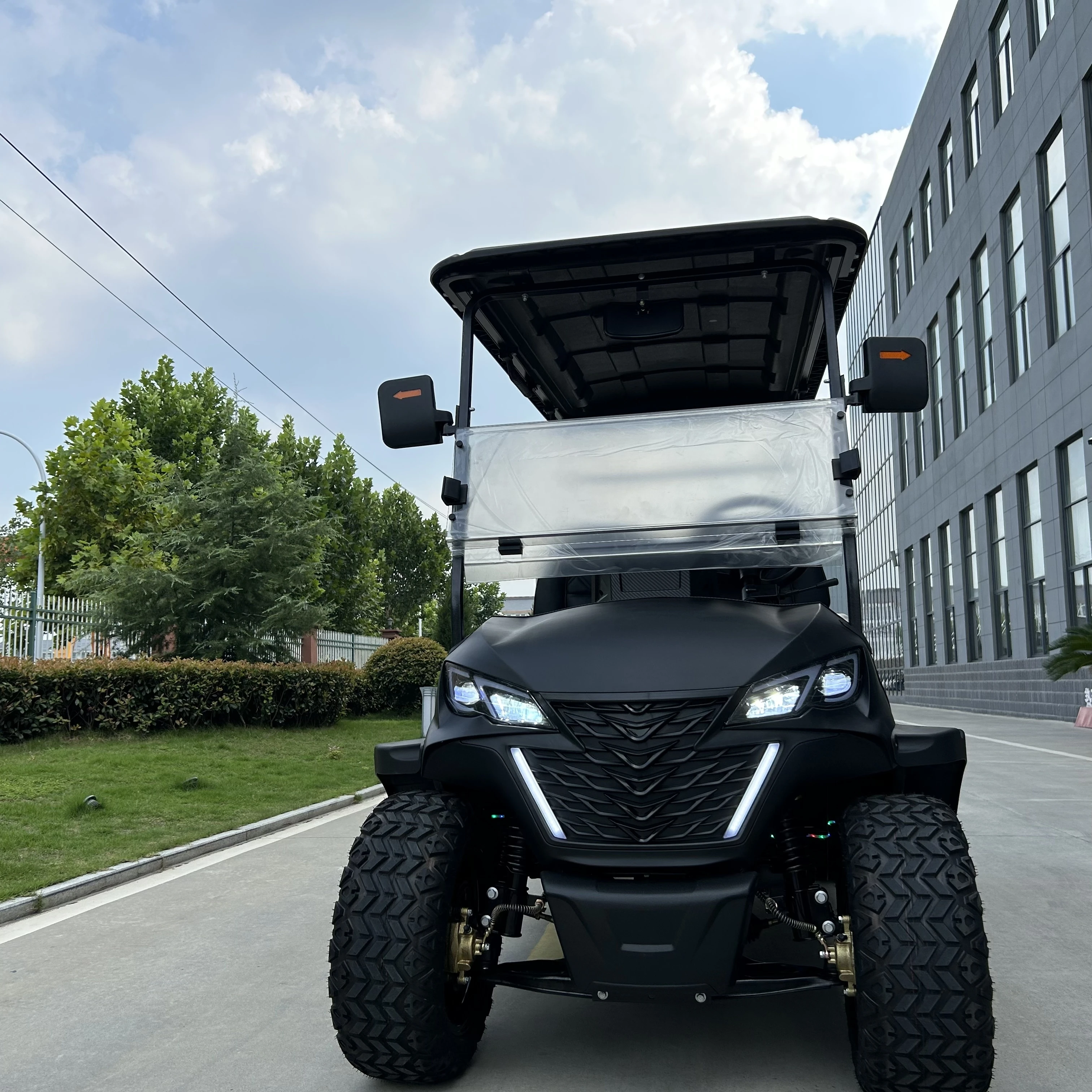 Electric Golf Cart, with Electric Four-Wheeler, City Bus, Electric Hunting Car, Club Sightseeing Car, 4kw Brushless Motor Lithiu