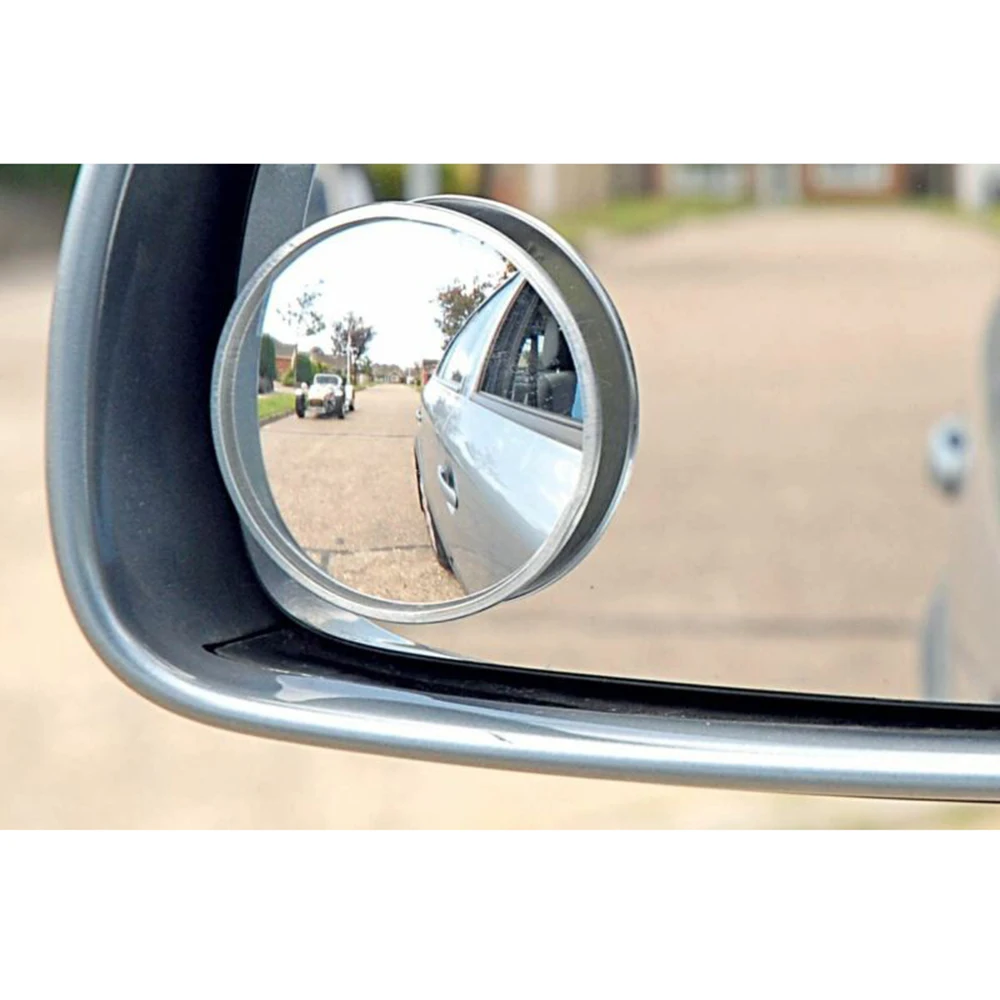 2*Car Rearview Mirror Van Blind Spot Convex Side View Wide Angle Adjustable Item Details:    *  Brand New And High Quality *Easy