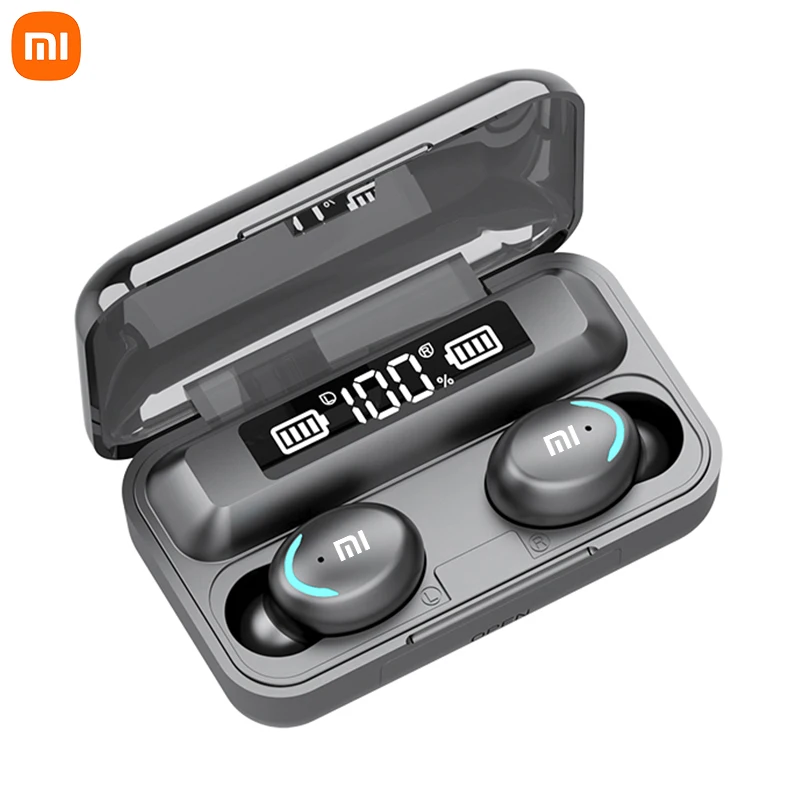 

XIAOMI F9 True Wireless Earphones 8D Stereo Surround TWS Bluetooth Headphones Waterproof Earbuds Sports Headest With Mic