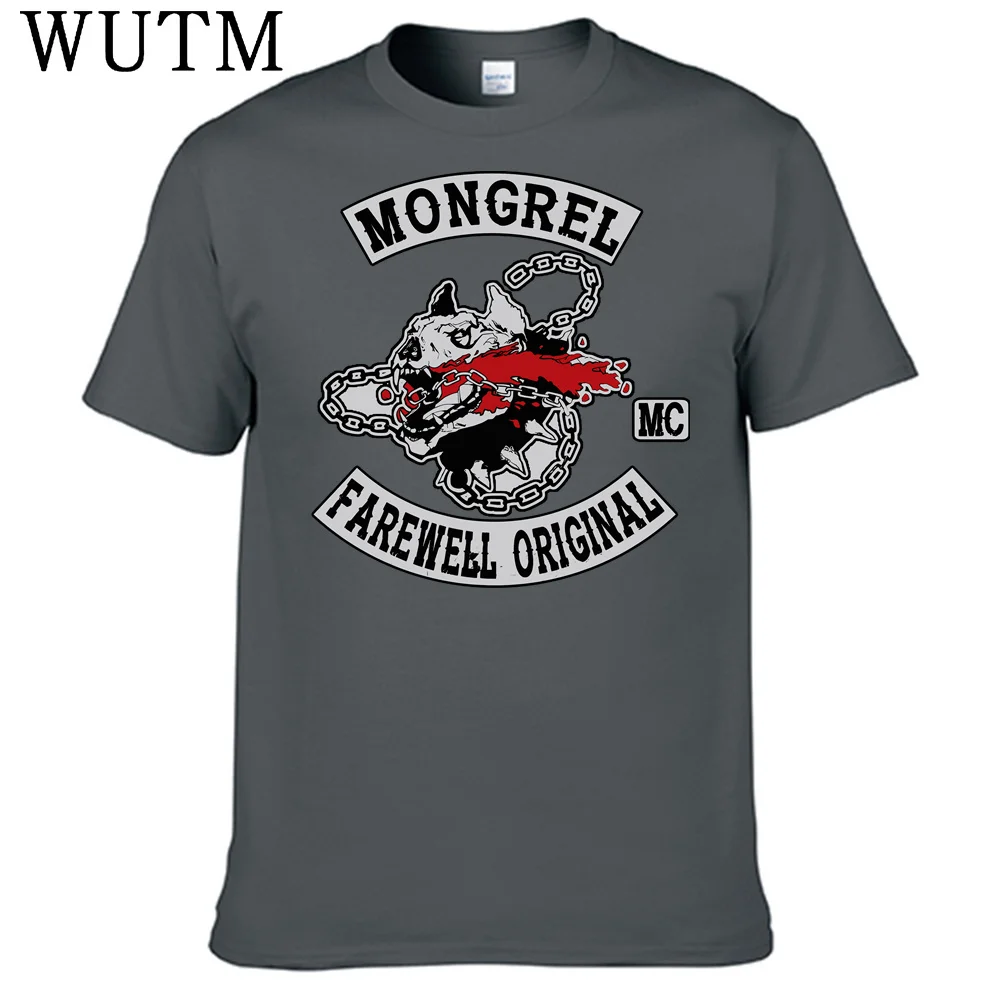 Mongrel Mobs T Shirt 100% Cotton Men Shirt N00