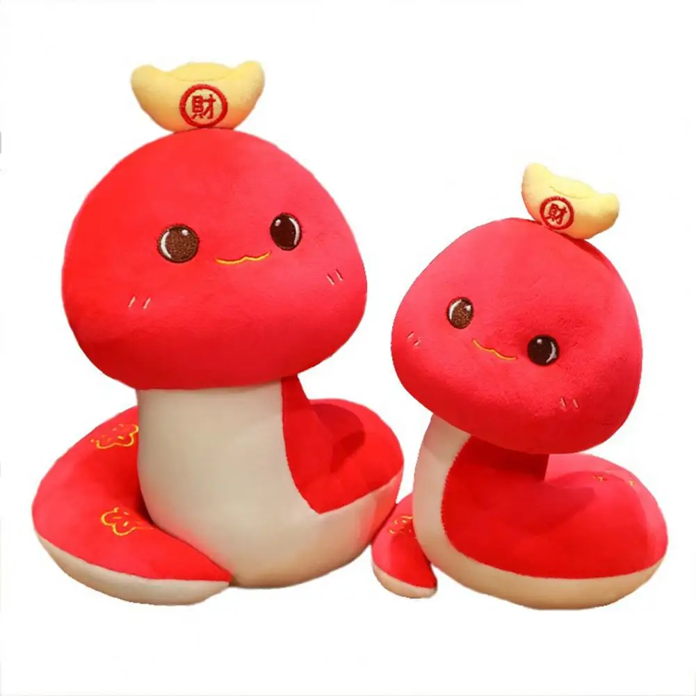 Year of Snake Mascot Snake Plush Toy Chinese New Year 2025 Plush Snake Doll for Home Decor Table Decoration Soft for Spring