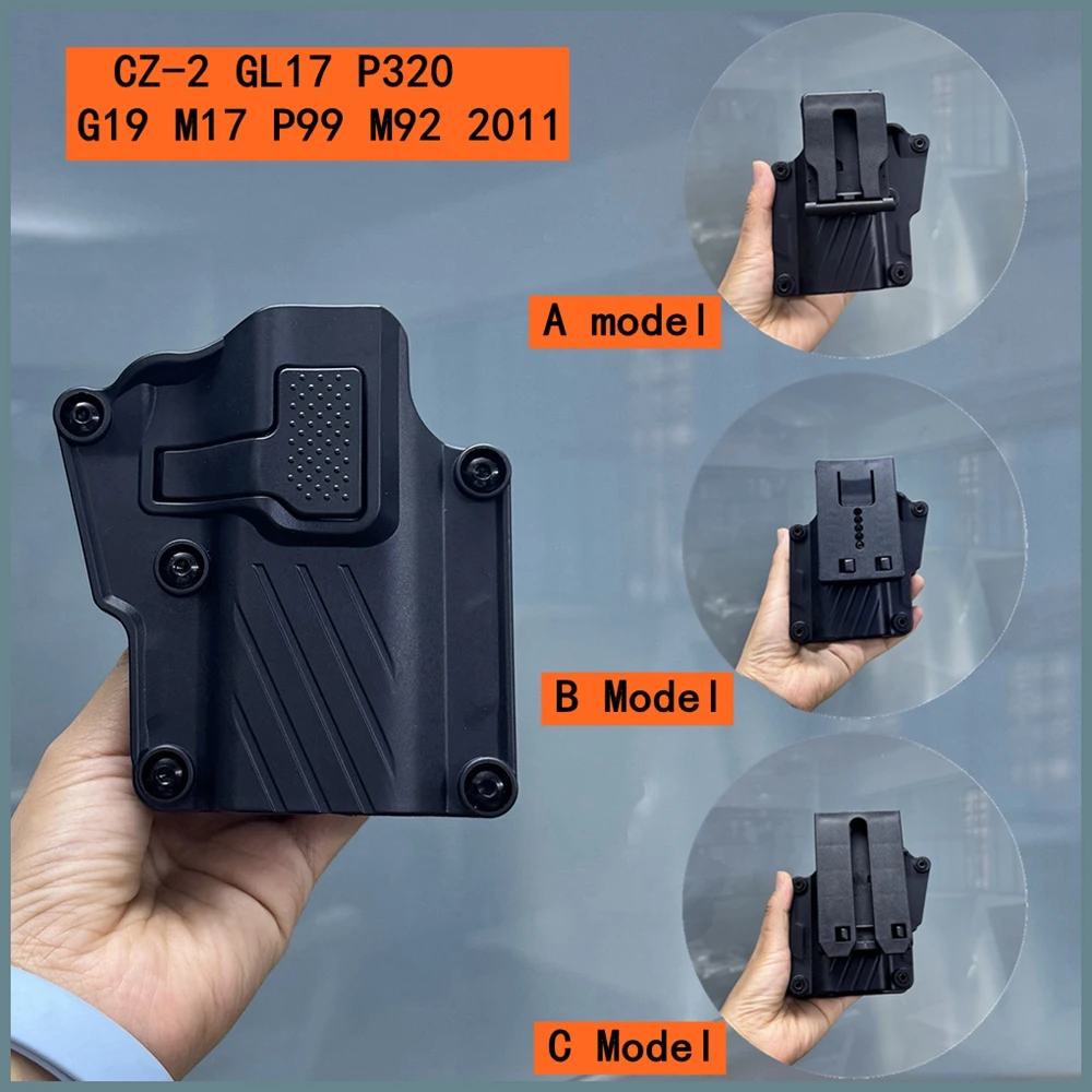Funda táctica IWB Kydex universal para pistola - imagen 5