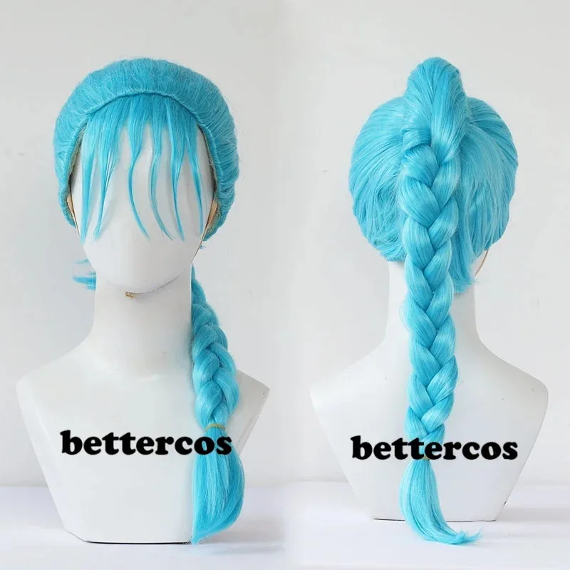 2025 22 bulma cosplay buruma peruca azul trançado tigre clipe rabo de cavalo tranças resistente ao calor cabelo sintético papel de halloween pla