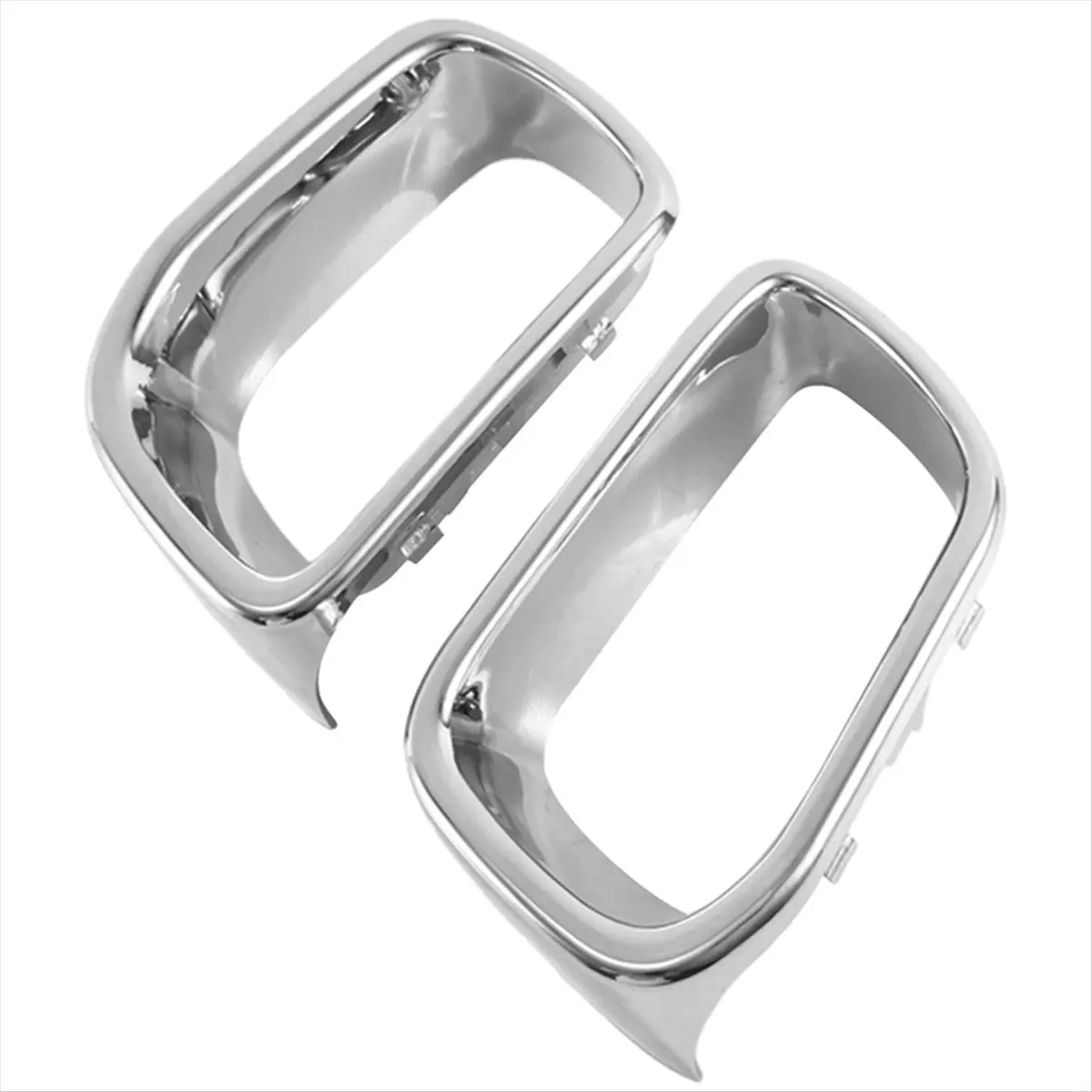 #87P Automotive Parts & Accessories,1Pair Front Air Duct Trim 51117337809 51117337810 for BMW MINI Cooper (Silver Plated)