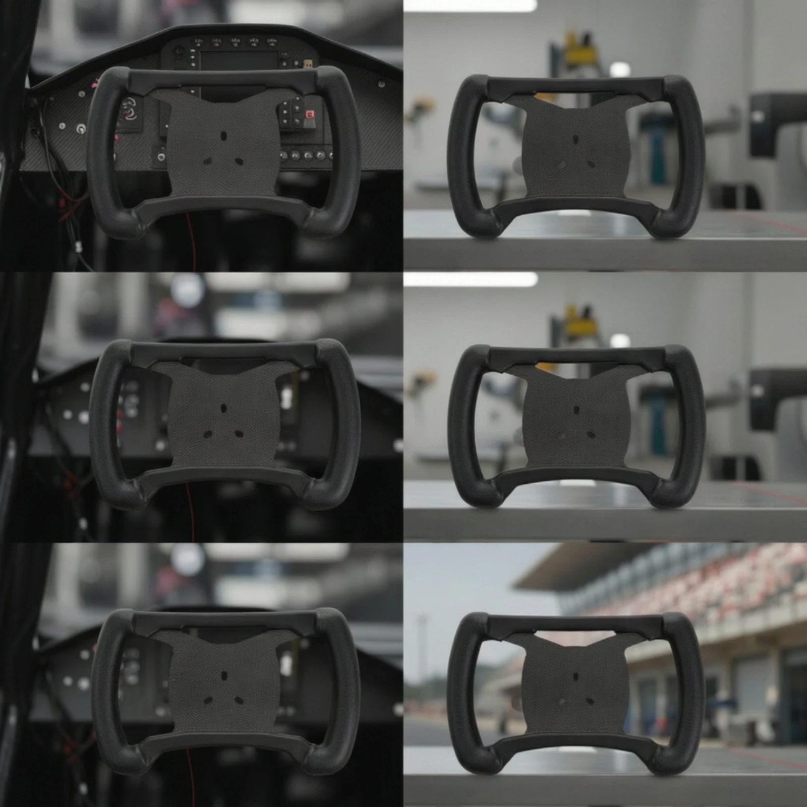 kart-steering-wheel-textured-grip-steering-wheel-with-mounting-plate-hardware-3-hole-ergonomic-for-racers