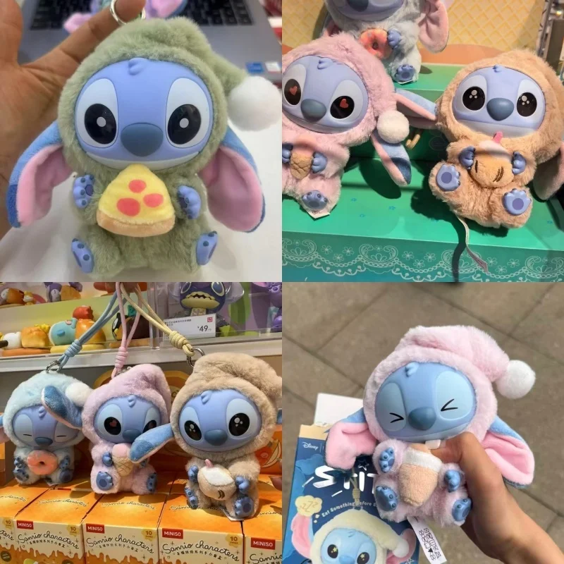 Gran oferta, caja ciega de punto, bolsa, serie Eat Some Thing Before Sleep, colgante de vinilo, bonita muñeca, caja misteriosa, muñeco esponjoso, regalo sorpresa