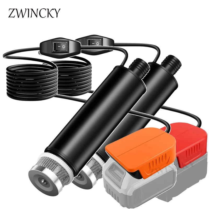 Portable Water Transfer Pump For DeWal/Milwaukee/Makita 18V Lithium Battery For Pool Garden Shower Hot Tub Tank Ponds Aquariums