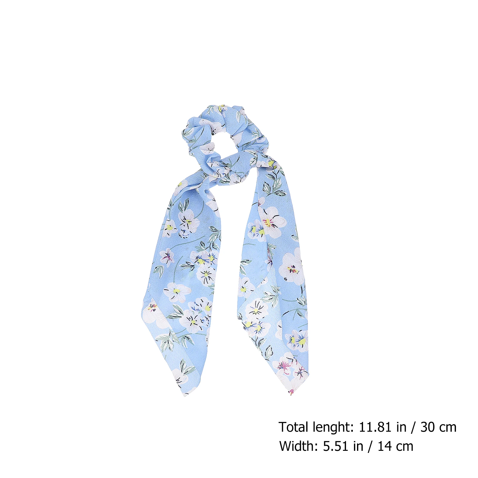 

2 pcs Fringed Scarves Cloth Ribbon Elastic Scrunchies Ponytail Accessories Hair Bright Color Lightweight for Women