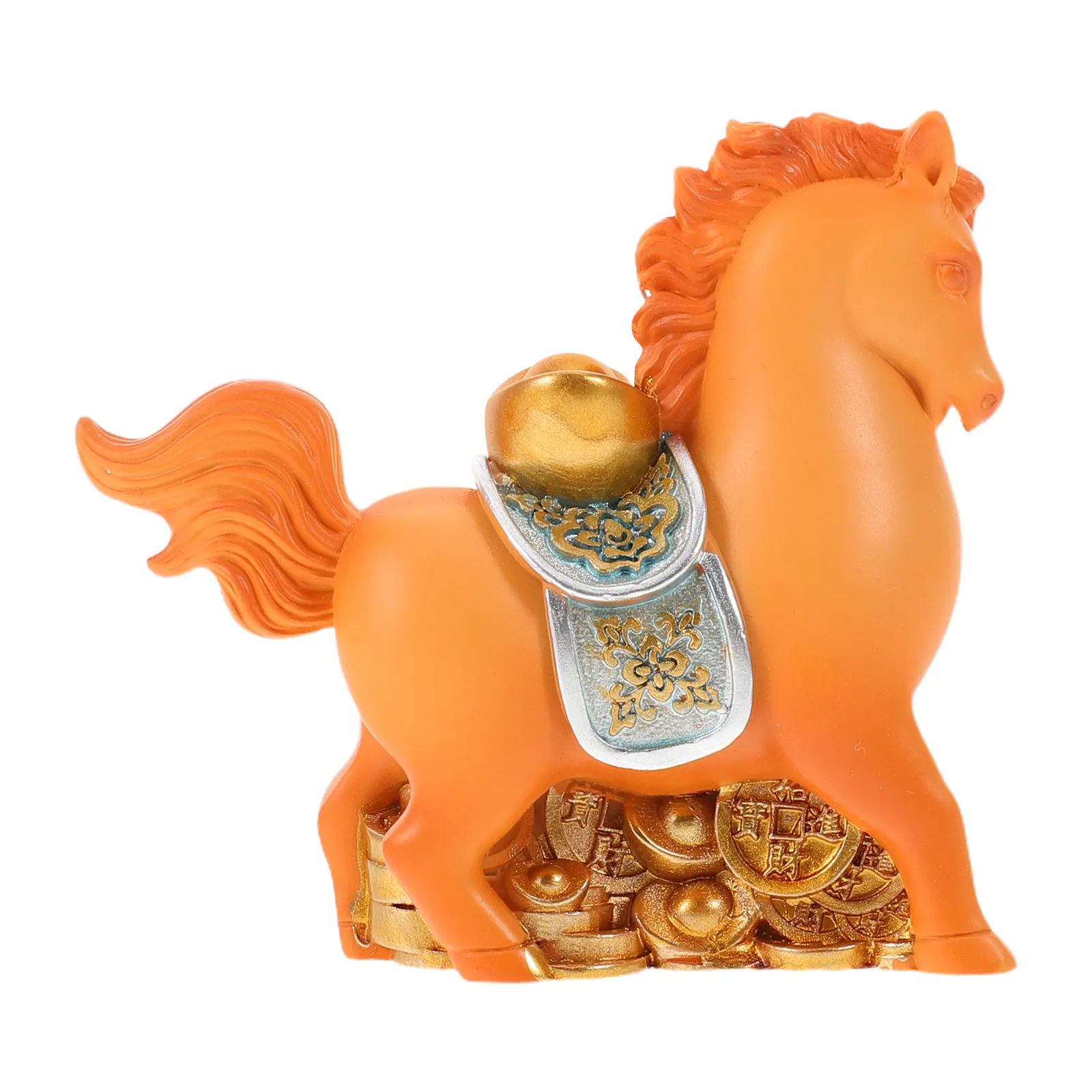 Horse Zodiac Incense Burner for Chinese New Year – Desktop Aromatherapy Stick Holder, Feng Shui Decor & Air Purifier