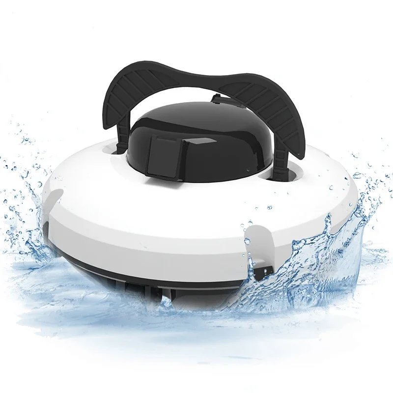 Cordless Smart Robotic Automatic Vacuum Cleaner With Self Parking Function Underwater Pool Cleaning Machine