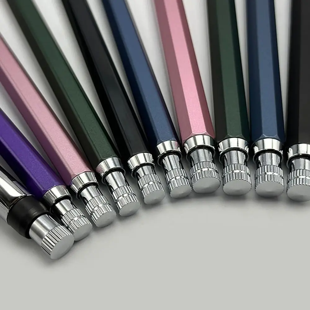 

4.0mm Mechanical Pencil 2B/4B/6B/8B/10B Pencil Refill Metal Propelling Pencil Drawing Writing Tool Sketch Comics Design