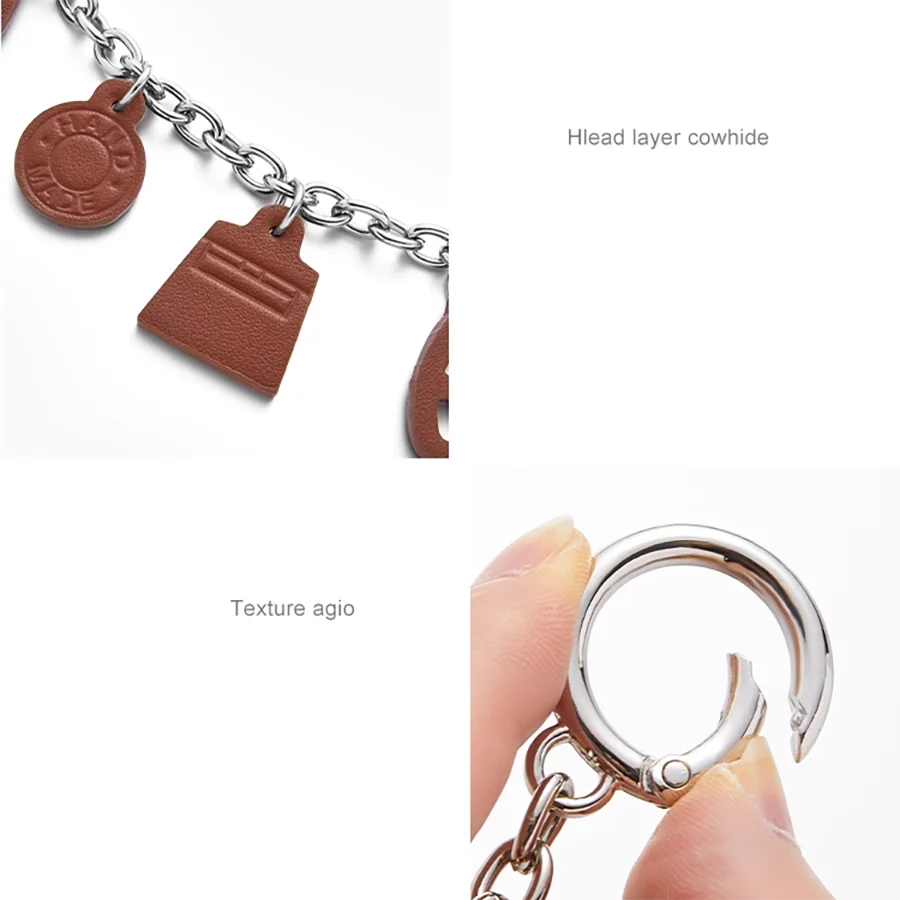 Pig Nose Decorative Chain Fashion Contracted Durable High Qualty For Birkin Platinum Bag Hanging Bag Chain Accessories Handbag