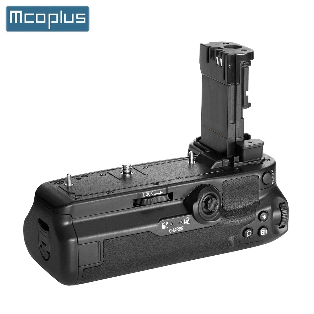 맥코플러스 수직 다기능 배터리 그립, 캐논 EOS R5 R5C R6 R6 Mark II 카메라용, BG-R10 BG-EOS R5/R6