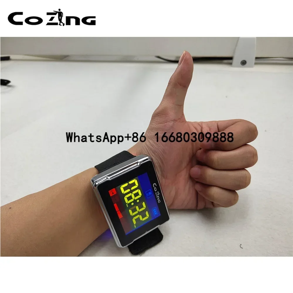 Digital Watch Transcranial Magnetic Stimulation Digital Wrist Watch Hypnosis Devices Colour Watch Brain Stimulation Technology