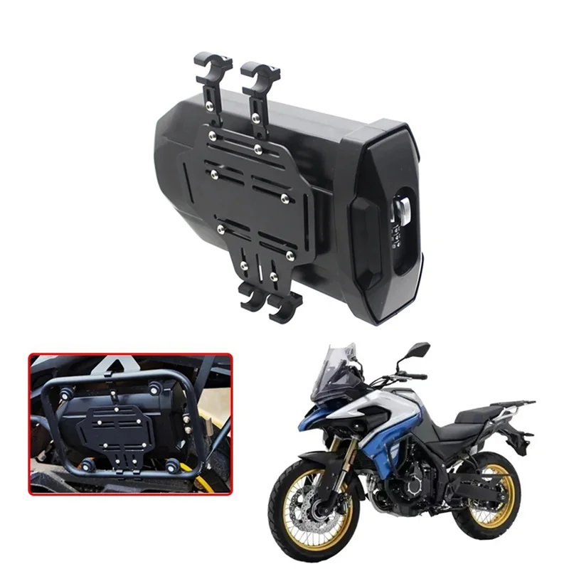 

NEW-2X Motorcycle Waterproof Toolbox For VOGE Valico 300DS 500DS DS525X 650DS 3.8 Liters Left Side Tool Box
