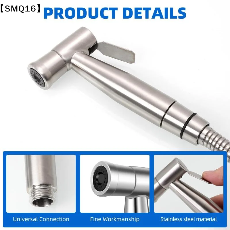 Portable Pressurized Handheld Sprayer Nozzle For Feminine Hygiene Care & Toilet Washing Cleaning Bathroom Accessory【SMQ】
