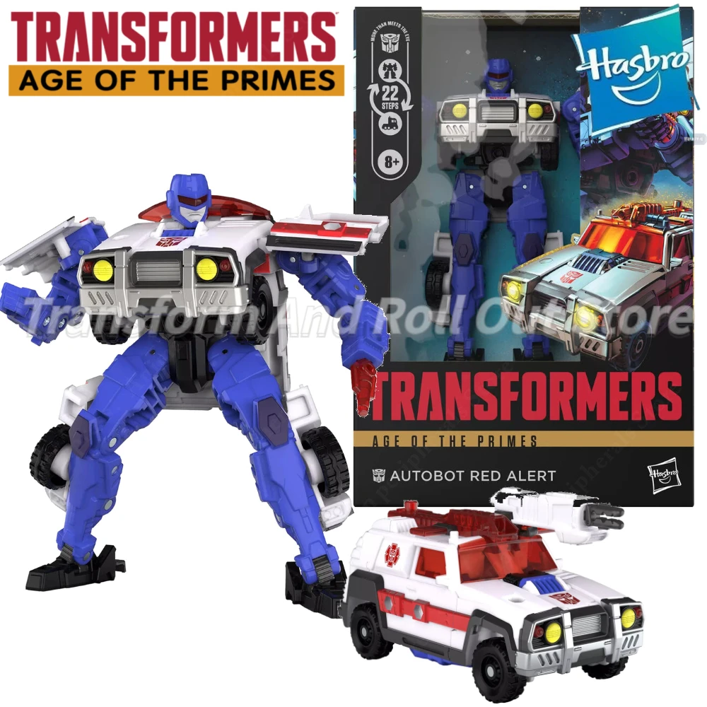 

In Stock Transformers Age of The Primes 2025 Voyager Red Alert Action Figure Model Toy Collection Hobby Gift