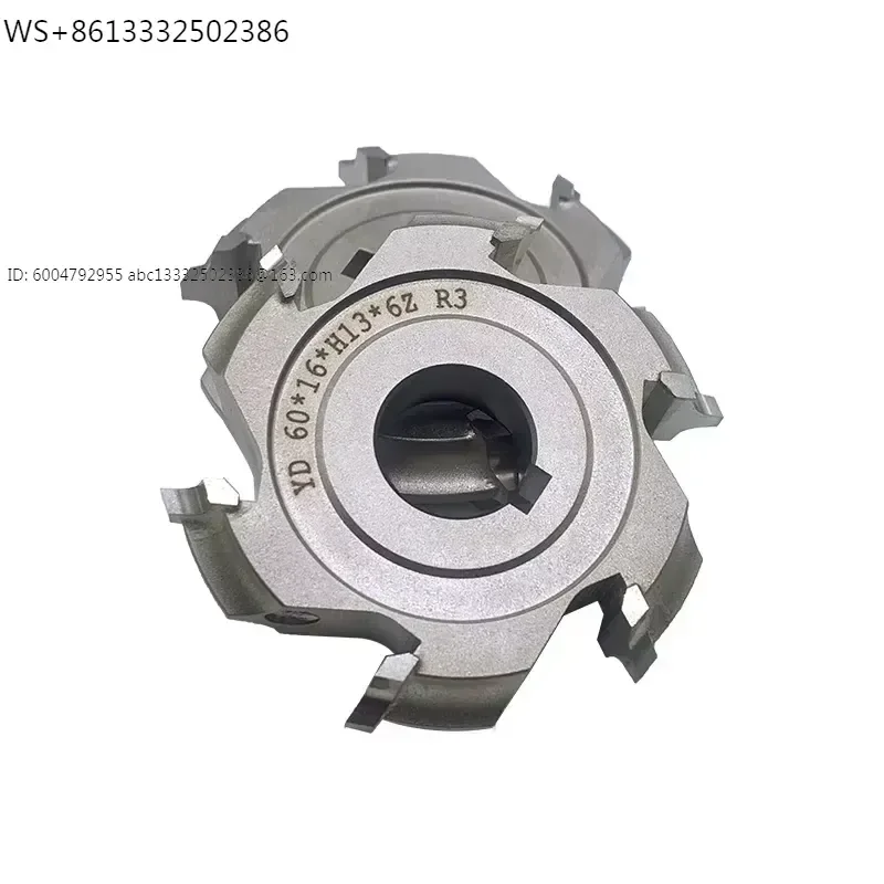 2 pcs Profile Trimming Cutter for Edge Banding Machine Fine Trimming Knife 60*16*H13*6Z R1.5/2/3