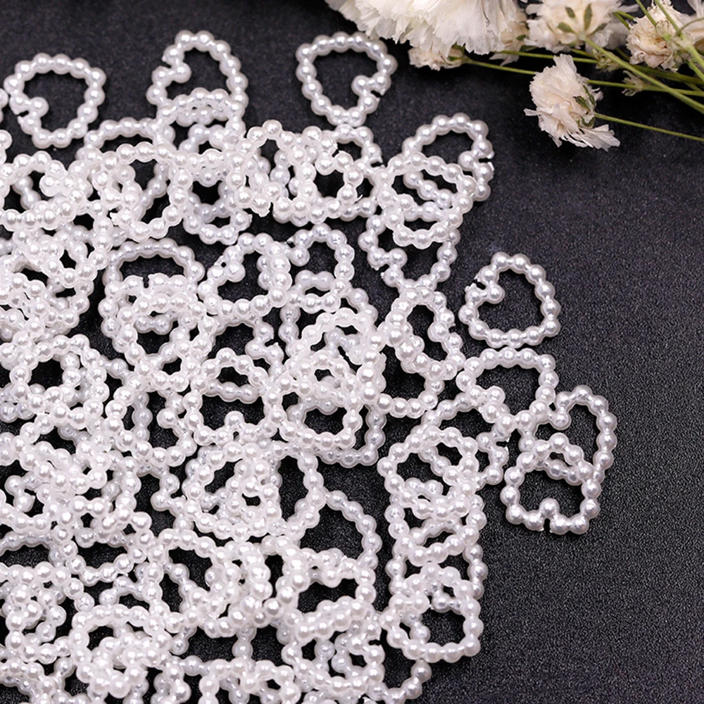 

White Charm Fashion Vintage Pearl Nail Art Decoration 3D Nail Jewelry DIY Nail Art Manicure Accessories