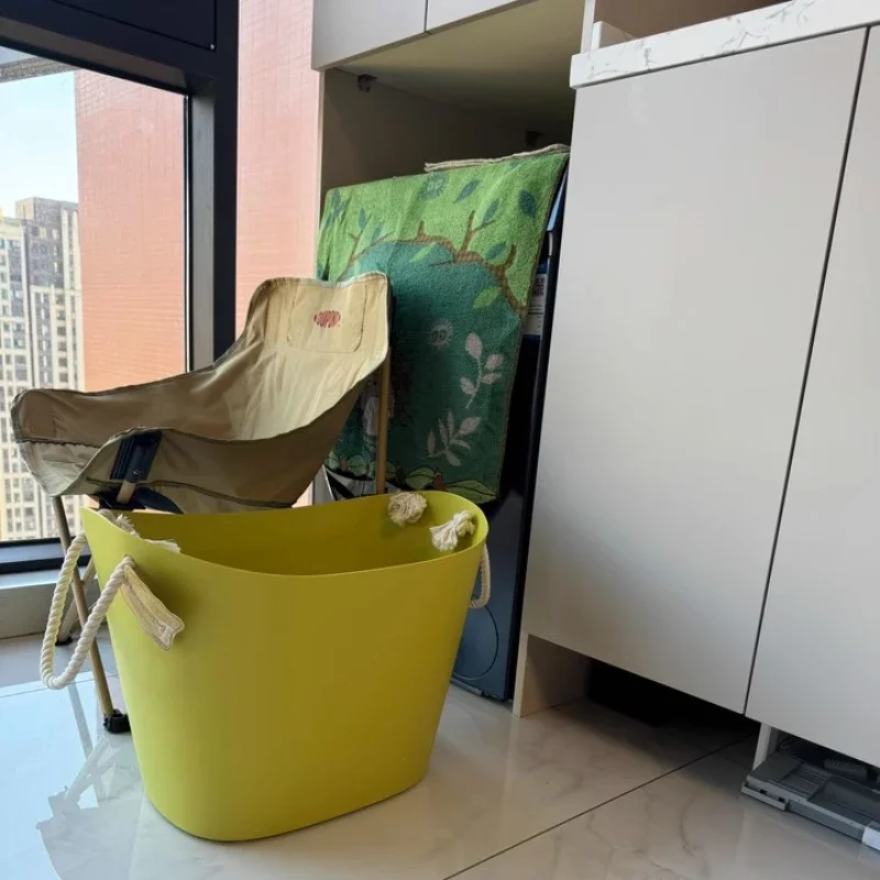 

Hotel-Grade Rolling Laundry Cart - 360° Silent Wheel Mobile Clothes Bin with Removable Sorting Bags & Stainless Steel Frame