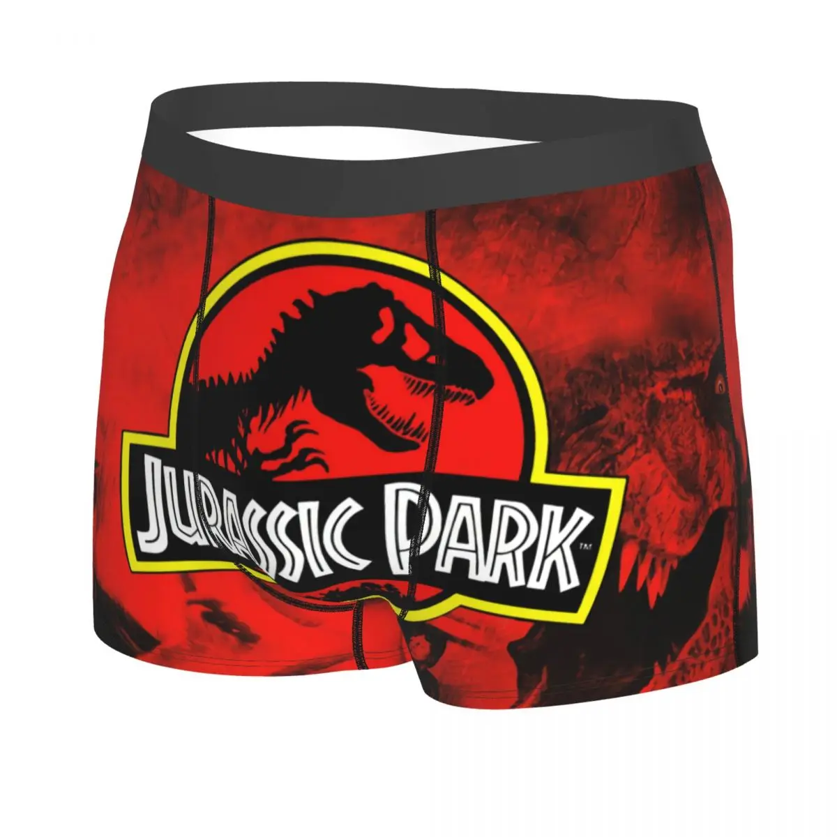 Custom Park Jurasscics Boxer Shorts For Men 3D Print Ancient Animal Underwear Panties Briefs Breathable Underpants