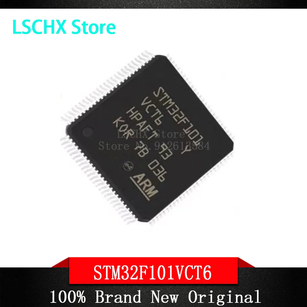 1PCS STM32F101V8T6 STM32F101VBT6 STM32F101VCT6 STM32F101VET6 STM32F101VGT6 STM32F101VDT6 STM32F101VFT6 QFP Chip