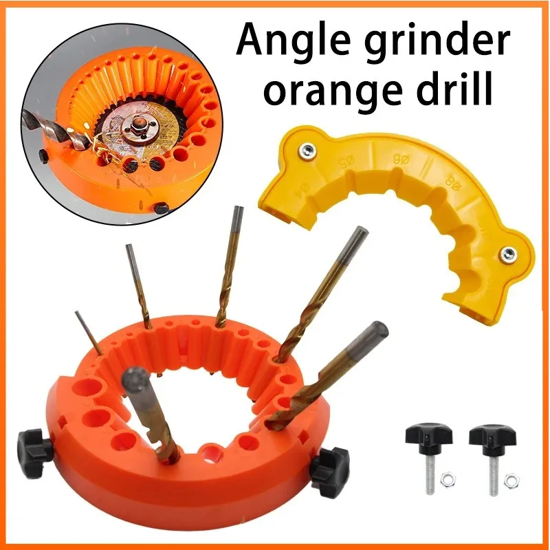 

Multi functional general disc drill grinder 2-13mm drill grinding auxiliary bracket 100/115 type Angle grinder polish tool acces